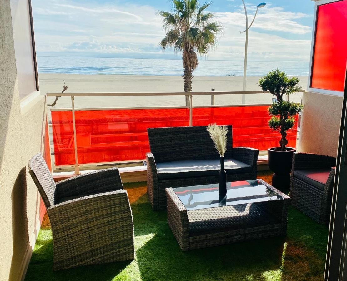 Ferienwohnung "Dream" Magnifique Vue Mer, Terrasse, Parking, Le Reve Canet-en-Roussillon Exterior foto