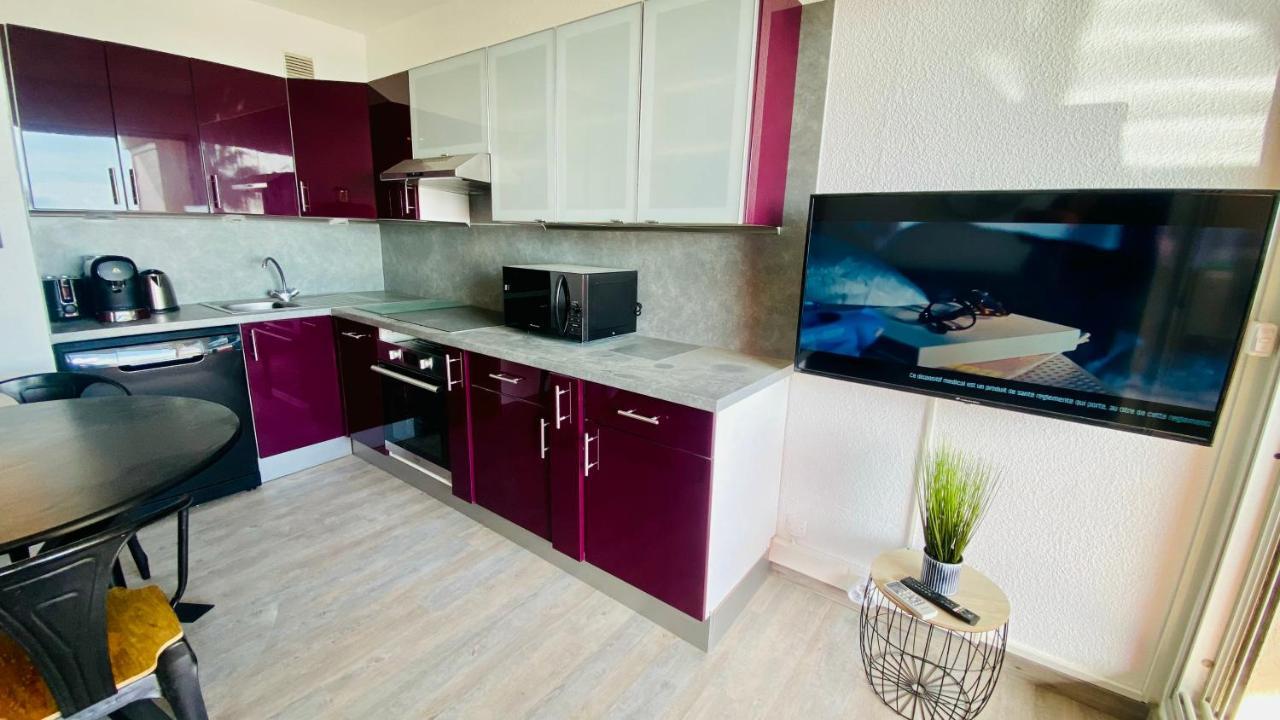 Ferienwohnung "Dream" Magnifique Vue Mer, Terrasse, Parking, Le Reve Canet-en-Roussillon Exterior foto
