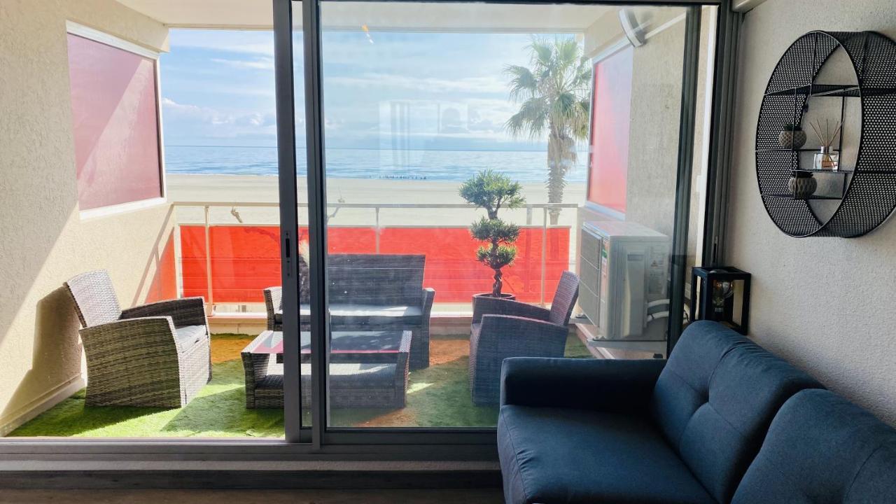 Ferienwohnung "Dream" Magnifique Vue Mer, Terrasse, Parking, Le Reve Canet-en-Roussillon Exterior foto