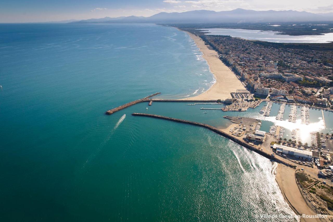Ferienwohnung "Dream" Magnifique Vue Mer, Terrasse, Parking, Le Reve Canet-en-Roussillon Exterior foto