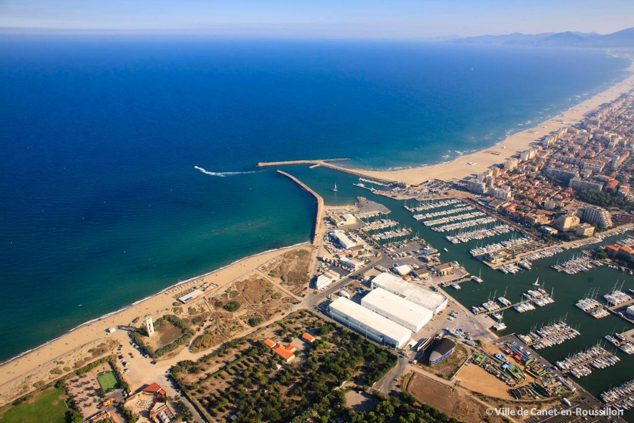 Ferienwohnung "Dream" Magnifique Vue Mer, Terrasse, Parking, Le Reve Canet-en-Roussillon Exterior foto